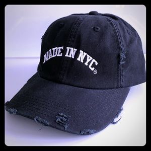 Distressed “Made in NYC” baseball cap